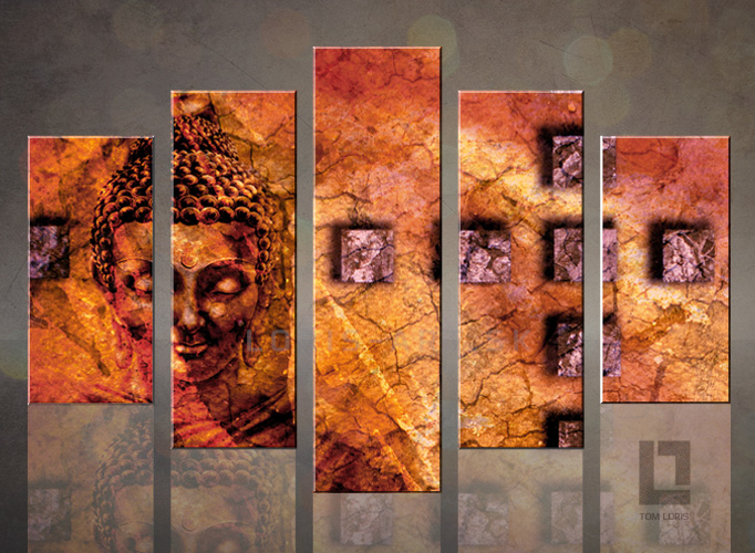 5 dielny obraz na stenu - Buddha