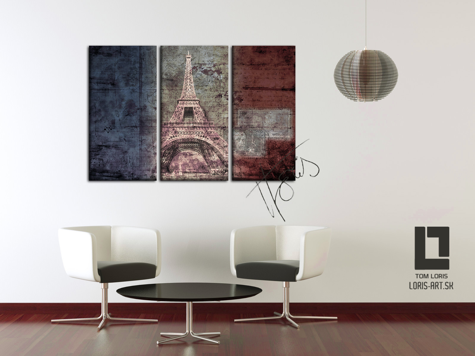 3 dielny obraz na stenu - Le Paris