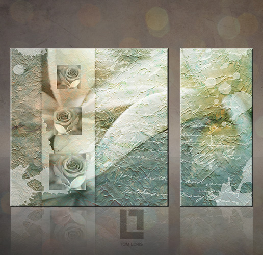 2 dielny obraz na stenu - Lotus