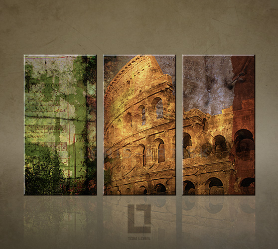 3 dielny obraz na stenu - Roman Colosseum