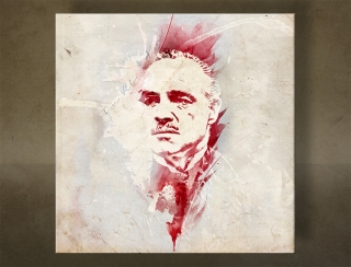 Obraz na stenu Godfather Marlon Brando - AQUArt / Tom Loris 006AA1