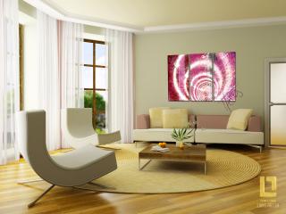 3 dielny obraz na stenu - Stargate pink