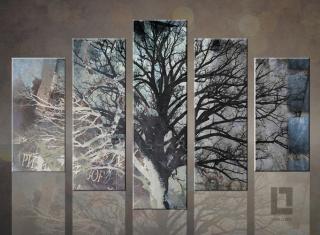5 dielny obraz na stenu - Winter is coming