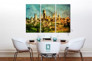 3 dielny obraz na stenu - The Count of Tuscany