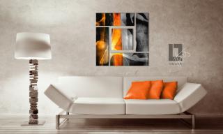 5 dielny obraz na stenu - ORANGE Dream